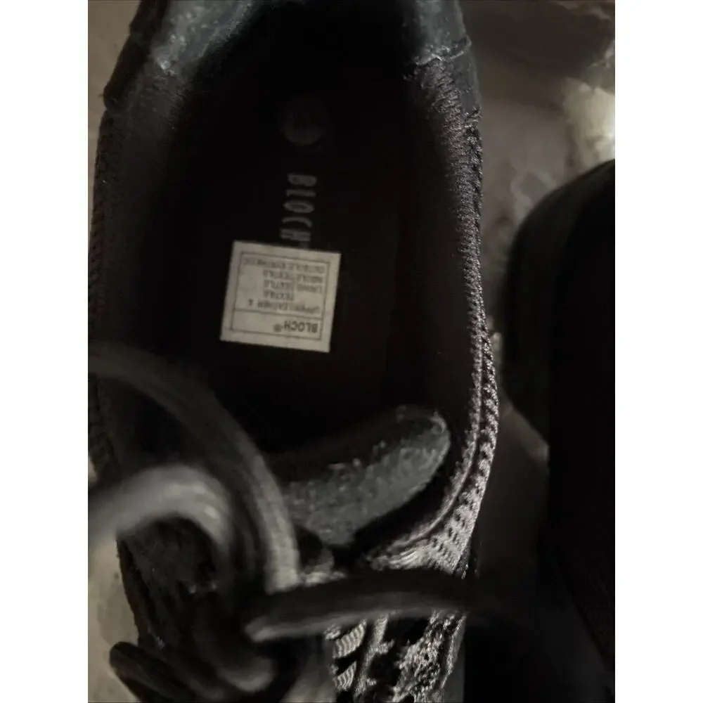 Bloch Boost DRT Mesh Black Split Sole Jazz HipHop Dance Sneakers US 13 FR 44 2/3